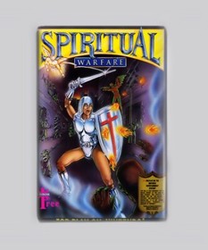 Spiritual Warfare NES - 2"x3" Fridge MAGNET (nintendo retro game