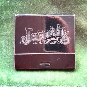 Vintage Matchbox Matches Jeremiah's  Restaurant Knoxville, TN 1980s - Picture 1 of 3