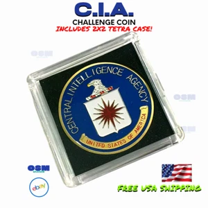 CIA Stati Uniti Central Intelligence Agency Challenge moneta con C protettivi - Foto 1 di 13