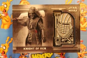 STAR WARS THE RISE OF SKYWALKER COMMEMORATIVE MEDALLION CARD MC-KR KNIGHT OF REN - Picture 1 of 2