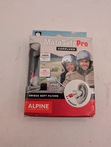 Motosafe Pro Earplugs Alpine Hearing Protection Reusable Ear Plug Motorcycling - Bild 1 von 5
