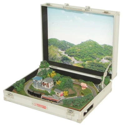 Rokuhan Z Gauge Mini Trunk Layout High Ground Type Assembly Type S063-1 Railway - Image 1 of 4