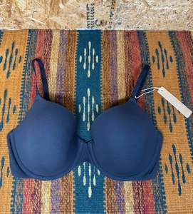 Nueva camiseta Skims sujetador con aros color ónix BR-UWR-2294 talla 34D se adapta a todos - Imagen 1 de 8