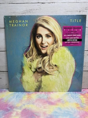 Meghan Trainor Title Album Limited Edition White Vinyl W/ Poster Works Tested Foto 1 de 4