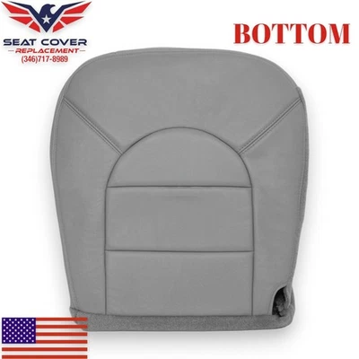 Cubierta de asiento 1998 1999 2000 para Ford F350 Lariat Super Duty gris conductor base de vinilo Foto 1 de 4