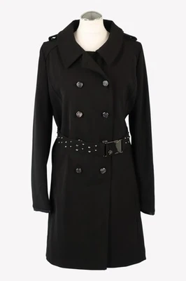 Silvian Heach Damen Jacke Gr. 42 (XL) Schwarz Jacke Mantel  Mantel - Bild 1 von 4