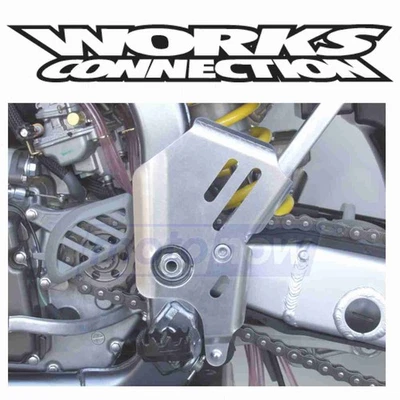 Works Connection Frame Guards for 2005-2020 Yamaha YZ125 - Body Bracing bk Foto 1 de 4
