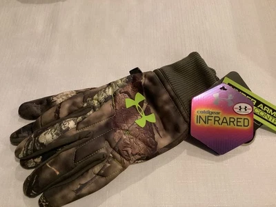 Guantes Under Armour Cold Gear infrarrojos Primaloft musgoso M control de olor 1259230 Foto 1 de 3