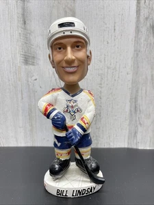 BILL LINDSEY FLORIDA PANTHERS BOBBLE DOBBLES BOBBLE HEAD SENZA SCATOLA - Foto 1 di 5