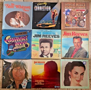 50 x COUNTRY & WESTERN VINYL LP RECORDS ALBUMS JOBLOT VG+ to NM 1/2💥 - Picture 1 of 3