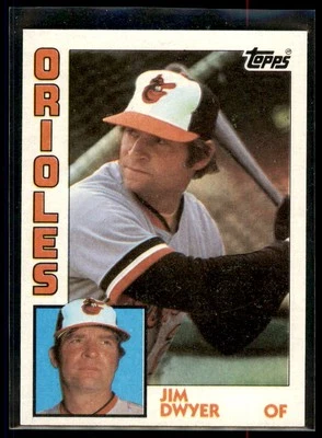 1984 Topps Jim Dwyer #473 Baltimore Orioles - Image 1 of 2