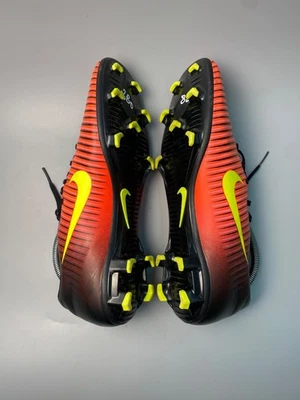 Nike Mercurial Victory VI FG Black Orange Volt Soccer Cleats Football Boots US8 - Image 1 of 4