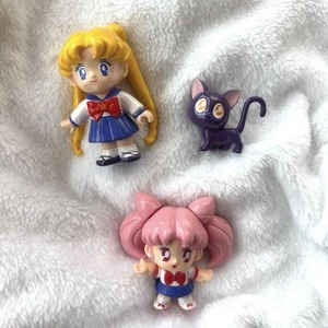 Sailor Moon Chibi USA Plüschpuppe - süße Tsukino Kaninchenfigur, Vintage - Bild 1 von 4