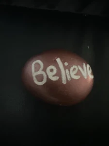 Painted Rock, Hand Painted, Inspirational, Beautiful Colors - Picture 1 of 2