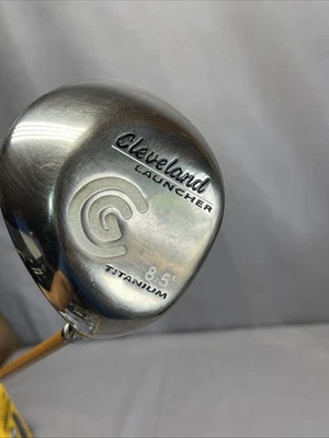 Cleveland Launcher 8.5 Titanium Driver RH 65g  Launcher Gold Graphite Stiff Flex - Image 1 of 4