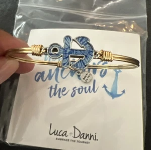 Bracciale Ancora Luca + Dani - Blu - Foto 1 di 3