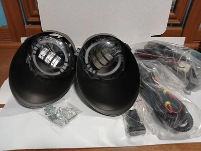 Pair For 2007-2013 Toyota Tundra 2008-2011 Sequoia LED Fog Lights Bumper Lamps - Image 1 of 4
