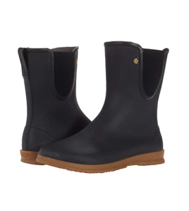 BOGS Women's Sweetpea Tall Rain Boots Soft Toe in Black Size 9 Waterproof - Picture 1 of 19
