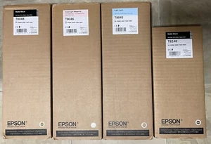EPSON T8045 T8046 T8048 T8248 SC-P9000 8000 7000 6000 ORIGINAL (Dates Expired) - Photo 1/2