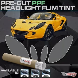 Kit de tinte de faros precortados para película PPF ahumada TPU Lotus Elise S2 autocurativa - Imagen 1 de 6