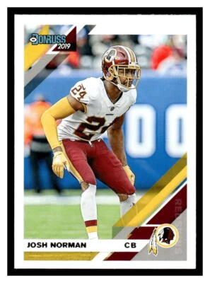 2019 Donruss  #152 Josh Norman - Washington Redskins - Image 1 of 2