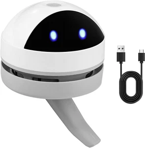 Mini USB Desktop Vacuum Cleaner for Dust, Crumbs, and Hair Removal - Picture 1 of 7
