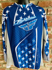 Fly Racing Kinetic Bell Motocross Jersey Signed Large