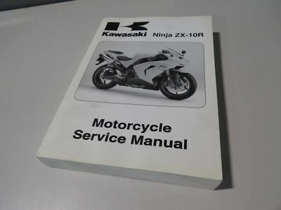 Manual de servicio de fábrica Kawasaki Ninja ZX-10R 2006 ZX1000 99924-1365-01 Foto 1 de 4