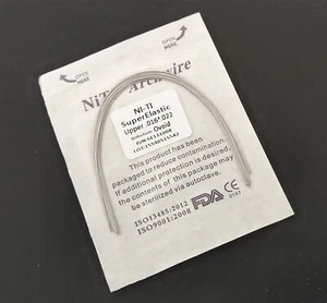 10Pcs Dental Arch Wires Rectangular Bows Arcs Super Elastic Niti Nature/Oval - Picture 1 of 6
