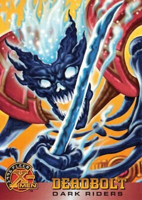 DEADBOLT / 1996 Fleer X-Men Walmart BASE Trading Card #43 - Image 1 of 2