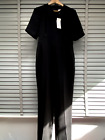 DAMSEL IN A DRESS Tailored Black Jumpsuit UK 12 NINA CITY Short Sleeve £169