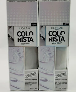 2 L'Oreal Colorista Clear Mixer For Semi Permanent Hair Colors CLEARMIXER00 - Picture 1 of 5
