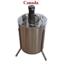 Electric 4 Frame 304 Stainless Steel Honey Extractor With Stand Beekeeping NEW