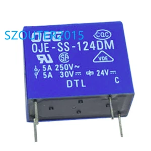 2 PIEZAS OJE-SS-124DM RELIA 24VDC 4 PINES NUEVO - Imagen 1 de 1