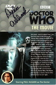 Doctor Who: The TV Movie DVD Insert Signed by DAPHNE ASHBROOK - Imagen 1 de 1