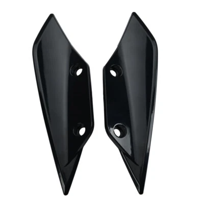 Black Front Fender Spoiler Winglets Fairing ABS Fit For BMW S1000RR 2009-2014 - Image 1 of 4
