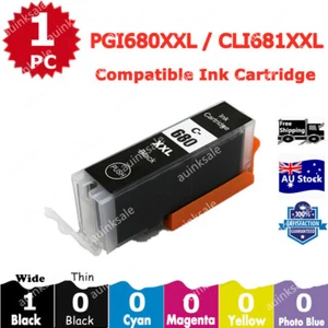 1x Ink Cartridge PGI-680 XXL Black For Canon TS8160 TS8260 TS8360 TS9160 TS6360 - Picture 1 of 2