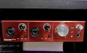 Focusrite Clarett 2Pre Thunderbolt Audio Recording Interface - Picture 1 of 3