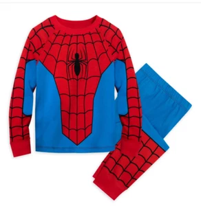 NEW  Disney Store Spider-Man  PJ Pal Costume Pajamas size 6 NWT - Picture 1 of 6