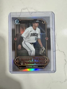 2023 Bowman Cromo Draft TOMMY TROY Draft Picks & Prospects Refractor /250 RC - Imagen 1 de 2