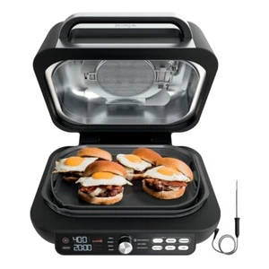 Ninja IG651 Foodi Smart XL Pro 7 en 1 Parrilla Interior/Plancha Combo, Negro - Imagen 1 de 11