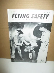 Magazine Back Issue: Flying Safety United States Air Force July 1959 - Picture 1 of 3