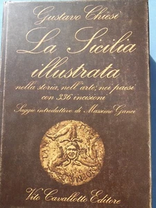 CHIESI-LA SICILIA ILLUSTRATA-STORIA-ARTE-PAESI-336 INCISIONI-ANASTATICA 1892 - Picture 1 of 5