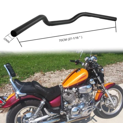 Manillar de motocicleta 7/8" 22 mm manillar de arrastre para Yamaha V Star 650 1100 1300 Foto 1 de 4