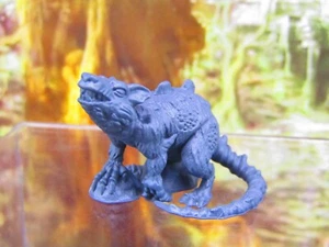 Giant Dire Rat Mini Miniature Modello Resina Stampata in 3D 28/32mm - Foto 1 di 6