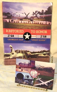 B-29 bomber Sweet Eloise RESTORED HONOR Pete Inglis Georgia Dobbins AFB USAF - Picture 1 of 12