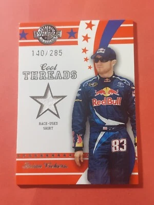2008 Wheels American Thunder Cool Threads #CT4 Brian Vickers/285 - Image 1 of 3