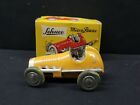 Schuco 1042 Yellow Micro Racer #3 Midget Wind Up Toy Car W.Germany Box No Key 