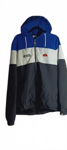  Ellesse Herren Mattar Full Zip Hoody Trainingsjacke Schwarz EM05236 Größe XXL - Bild 1 von 5