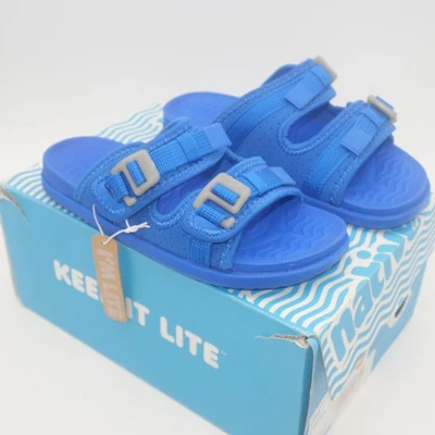 NUEVAS Sandalias Nativas Davis Niños Zapatos Victoria Azul Niños Niñas Talla 1 J1 Foto 1 de 4